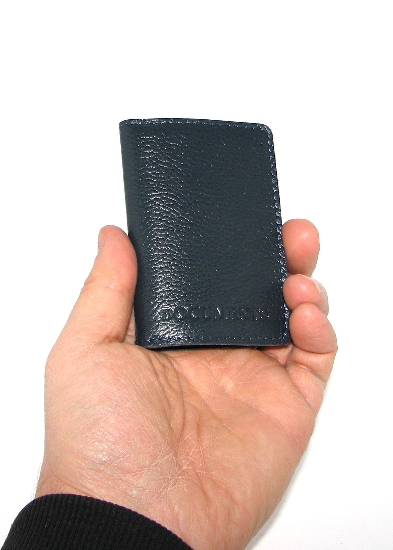Обложка для автодокументов DNK Leather DNK mini doc file F col.K синий Обложка для автодокументов DNK Leather DNK mini doc file F col.K синий